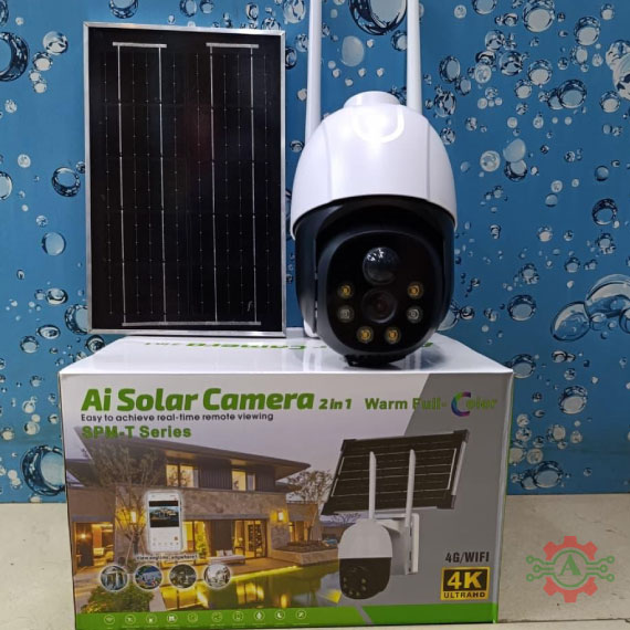 4MP 4G Solar PTZ Security Camera