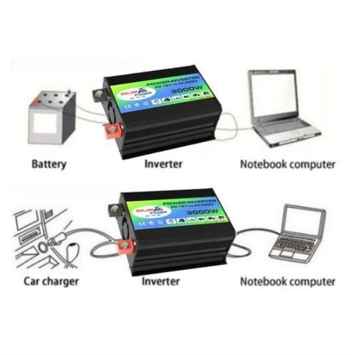 3 (1) Share this product Peaks 3000W DC12V-AC220V Modified Sine Wave Inverter- Black