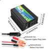 4 (1) Share this product Peaks 3000W DC12V-AC220V Modified Sine Wave Inverter- Black