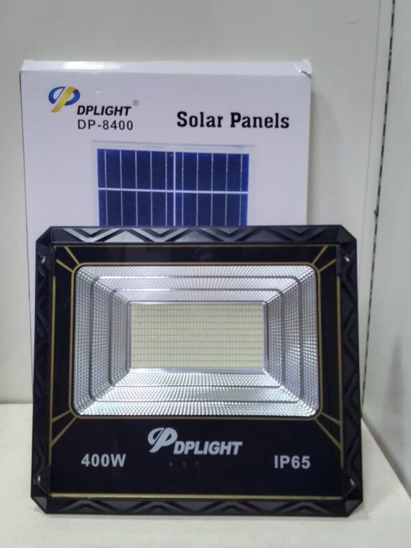 400W DPLIGHT Premium Outdoor Solar LED Floodlight Kit