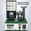 JSOTLAMP 1000W AI 4G Triple-Lens Solar Camera & Street Light (2-in-1 Solution)