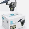 V380 4G LTE Dual-Lens Wireless Smart Solar PTZ Camera – Bullet-Dome Linkage
