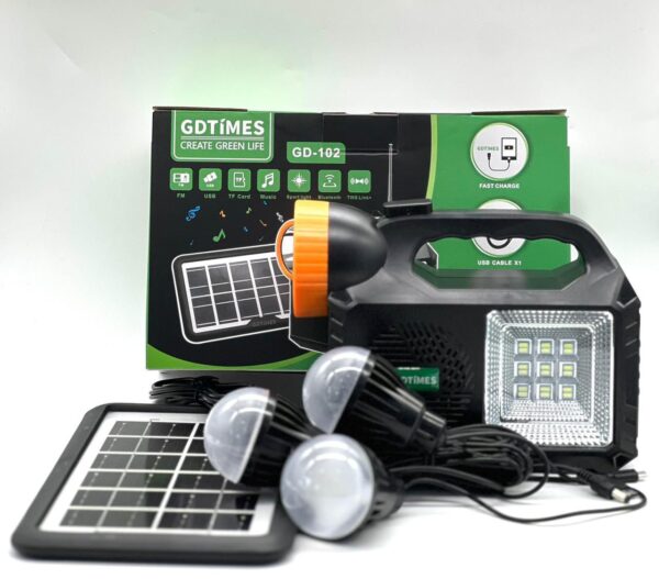 WhatsApp Image 2026-06-18 at 12.39.19 GDTIMES GD-102 Solar Lighting & Entertainment System