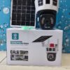 Dual-Lens Dual-Screen 4G LTE Solar PTZ CCTV Security Camera